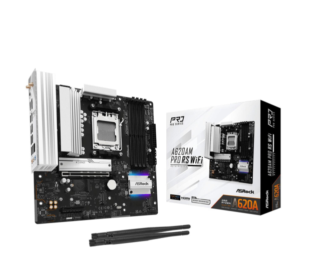 ASRock A620AM PRO RS WIFI - 1511774 - zdjęcie